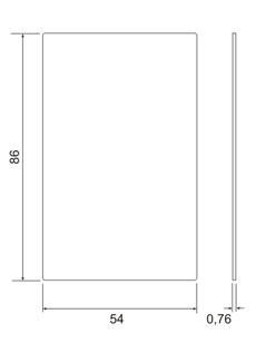 Бесконтактная RFID карта доступа TEMIC IL-06T ISO